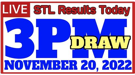 3pm result today|STL Result Today .